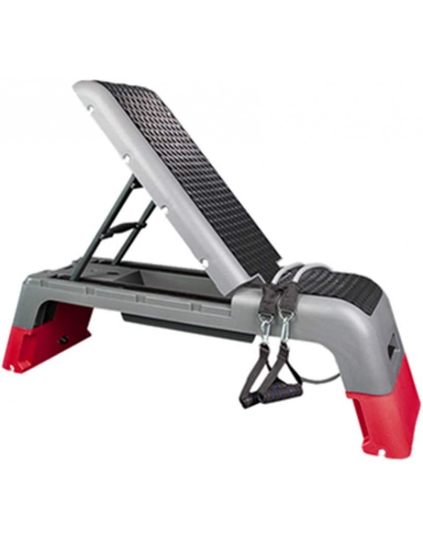 WanuigH Aerobic Step Multifunktionsbank Fitness Stuhl Aerobic Stepper Plattform for Schritt Workouts Fitness Pedal Heimsportgeräte Tägliche Übung Farbe : RED Size : 112X34CM - BVVML7HK