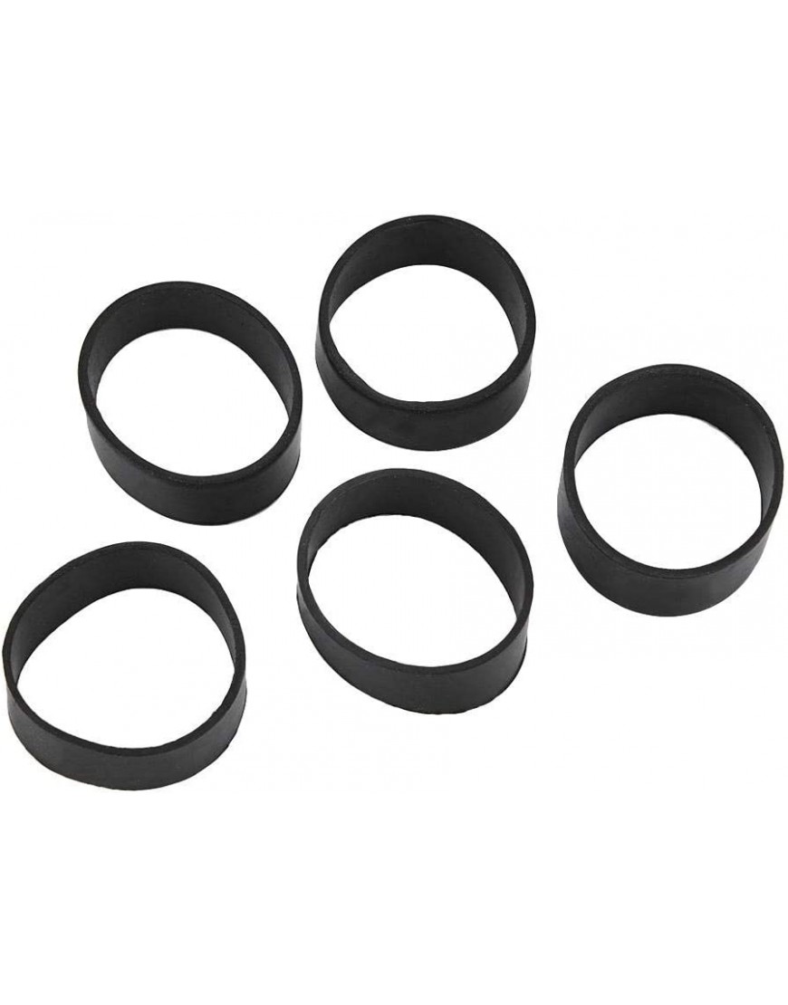 Tbest Ringe aus Silikon Gummiarmband 5 Stück Ersatz für Gürtel 5 cm - BITCIJEW