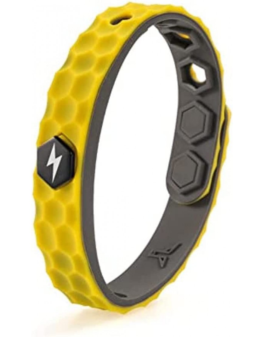Silikon-Armband Fern-Infrarotspurband Elektrostatischer Handring Negatives Armband Elektrostatisches Handgelenkband Elektrostatisches Handgelenkband Black+Yellow - BVPRAV55