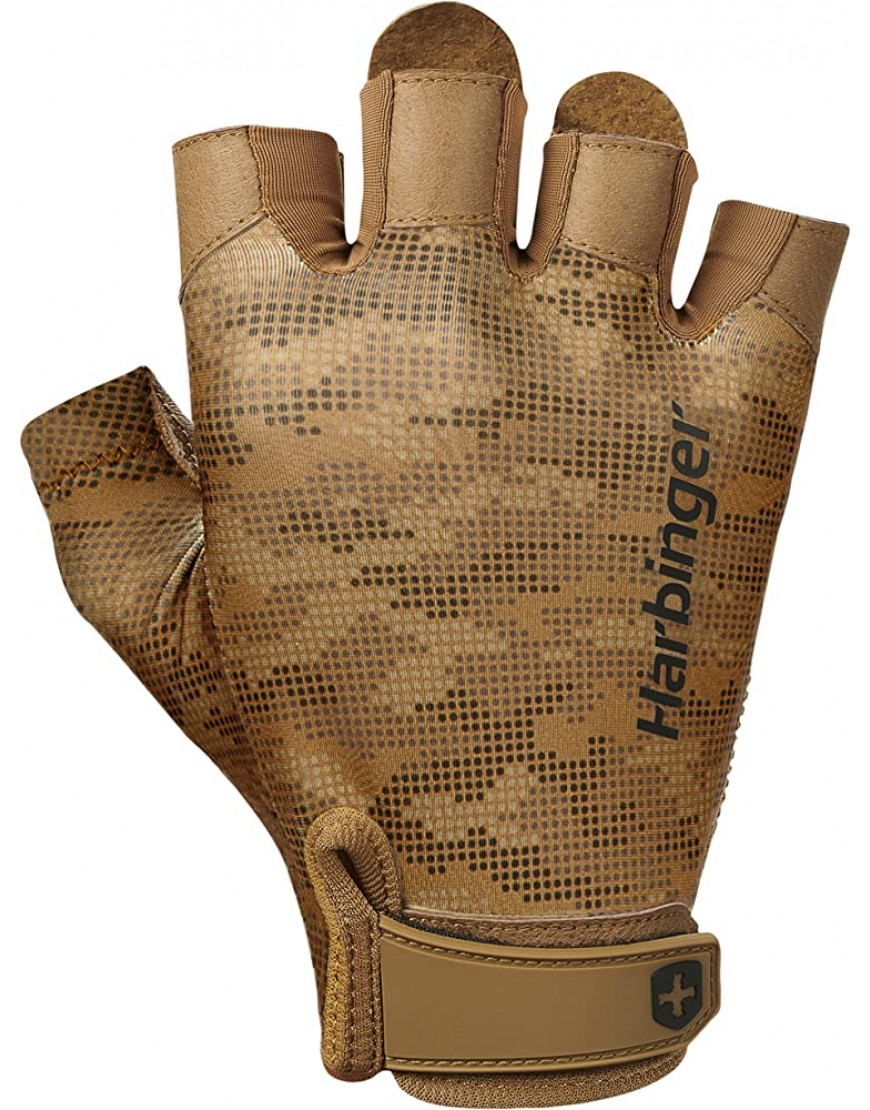Harbinger Pro Handschuhe leichte und Flexible Handschuhe mit verbesserter Atmungsaktivität für Moderate Hebeunterstützung - BIQRCWKK