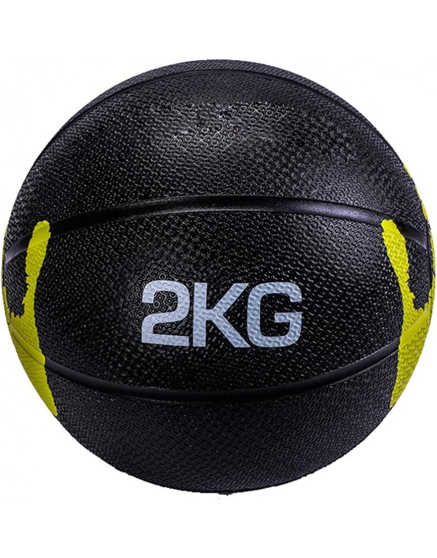 Medizinball Fitness-Medizinball Für Erwachsene Rutschfester Oberflächen-Fitnessball Mit Geringem Sprung Indoor-Aerobic-Fitnessgeräte 2 Kg - BISSV2J1