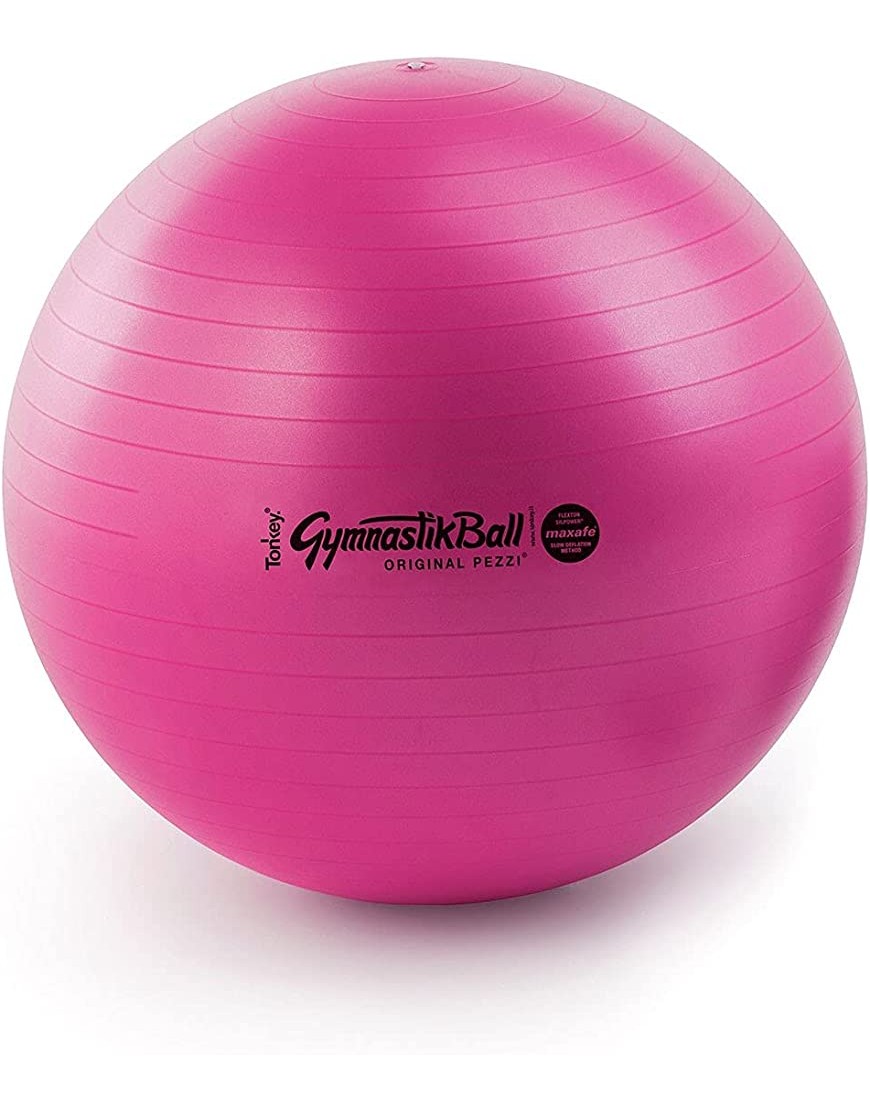 Original Pezzi Gymnastikball "MAXAFE" Fitnessball Sitzball Ball 42 cm rubinrot -