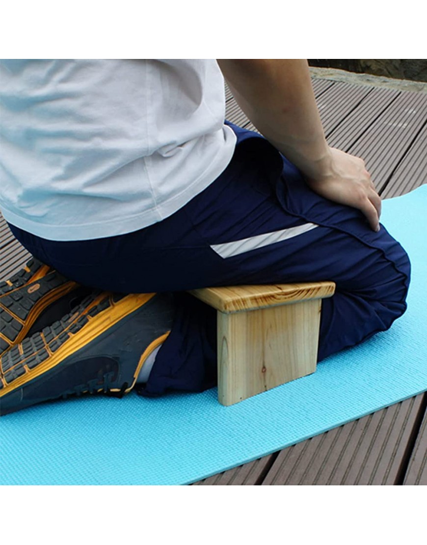 Meditationsbank faltbar tragbar Massivholz ergonomisch Meditation Yoga Gebet schön und praktisch - BUKYZ3AE