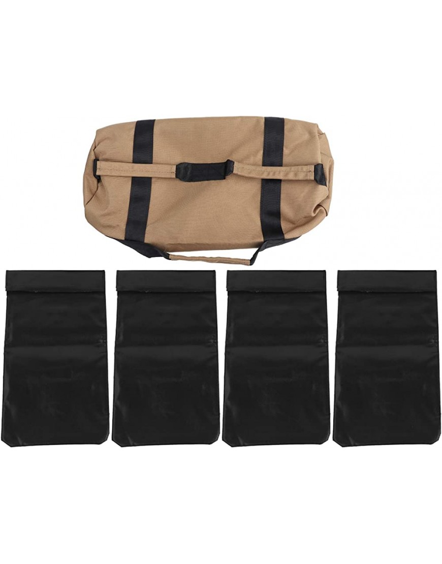Demeras Fitness-Gewichte Sandsäcke Gewichtheben-Tasche mit einstellbaren Gewichten für Funktionelles Krafttraining dynamische Belastungsübungen 18,9 x 7,9 Zoll - BLUDMQE8