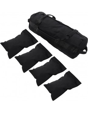 Pasamer Gewichtheber-Boxsack starker schwarzer Boxsack aus strapazierfähigem Stoff - BWOQX175