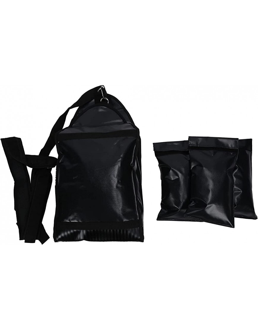 Voluxe Sandsack einfach zu verwendender Sport-Sandsack Verstellbarer Sandsack mit 3 Unterbeuteln für Sprinter-Geschwindigkeitstraining für Personen zum Laden von Sandsäcken zum Ziehen des Sacks - BALSN7BV