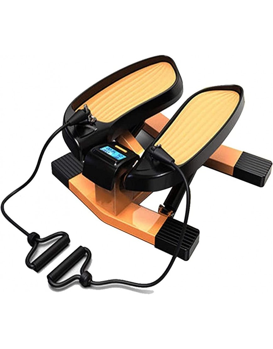 LtuSun Stepper für Übung Mini Side Stepper Cardio Fitness Twister Stepper 2 in 1 Step-Maschinen mit Widerstandsbändern und LCD-Monitor Hydraulische Fitnessgeräte für Sportgewichtsverlust - BCAQAV87
