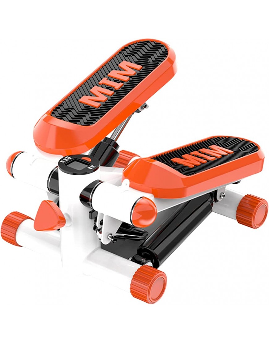 MELBIZ Premium Portable Twist Stair Stepper Einstellbarer Widerstand Stepper für Übungen Mini-Stepper-Maschine mit Widerstandsbändern und Kalorienzählung, - BFKRI8J2