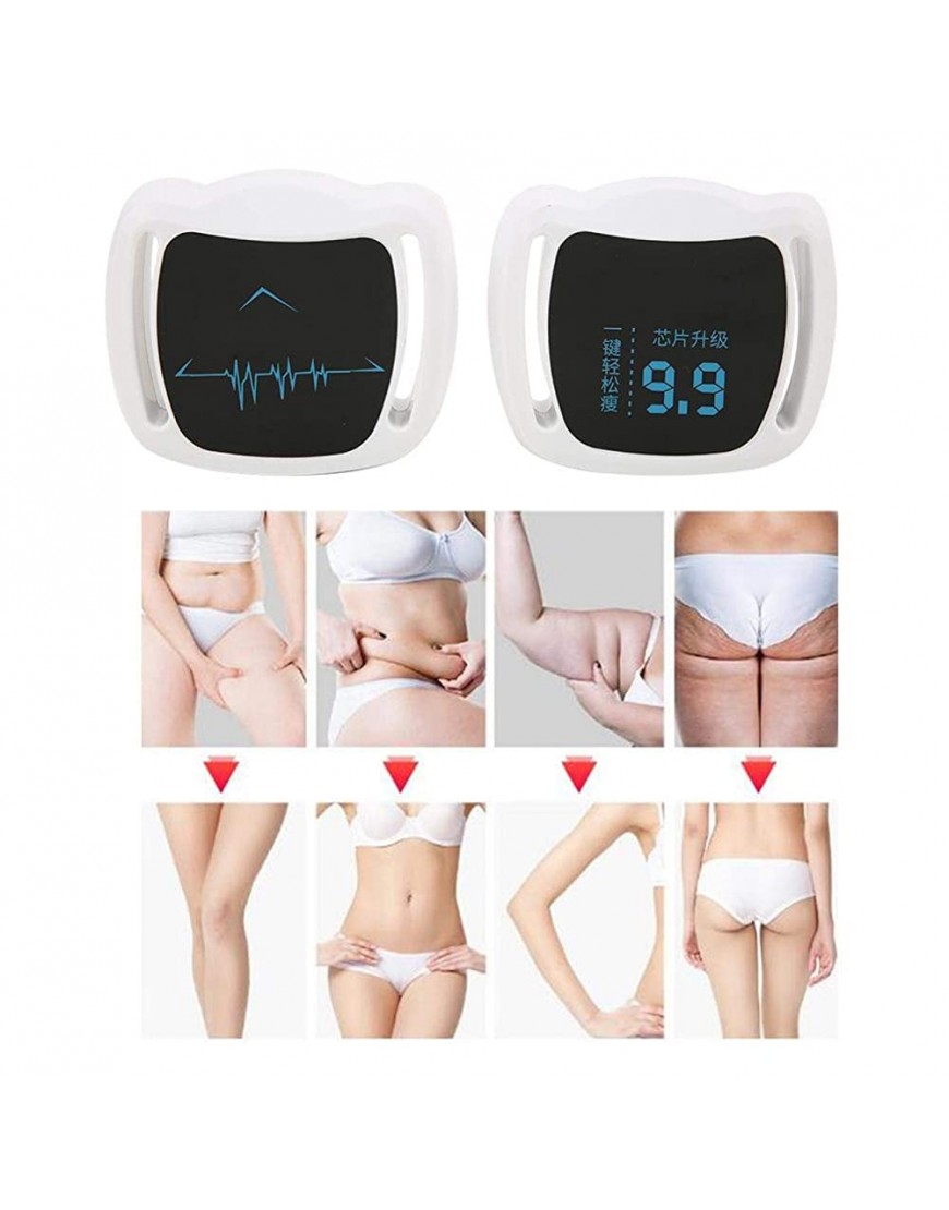 Body Slimming Machine Körperfettverbrennung Massagegürtel Taille Beinformung Fitness-Training Slimming Machine Plug-In für Männer und Frauen - BADAZA8A