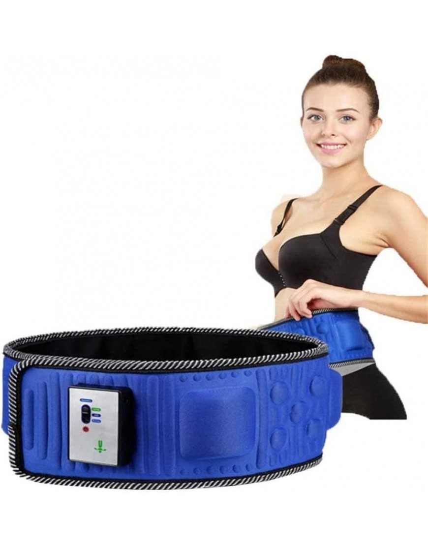 Generic Gürtel Massage Gürtel Gürtel Elektromotoren 5 Vibrations-Massagegürtel für Hüfte Rücken und Bauch - BNOWS53A