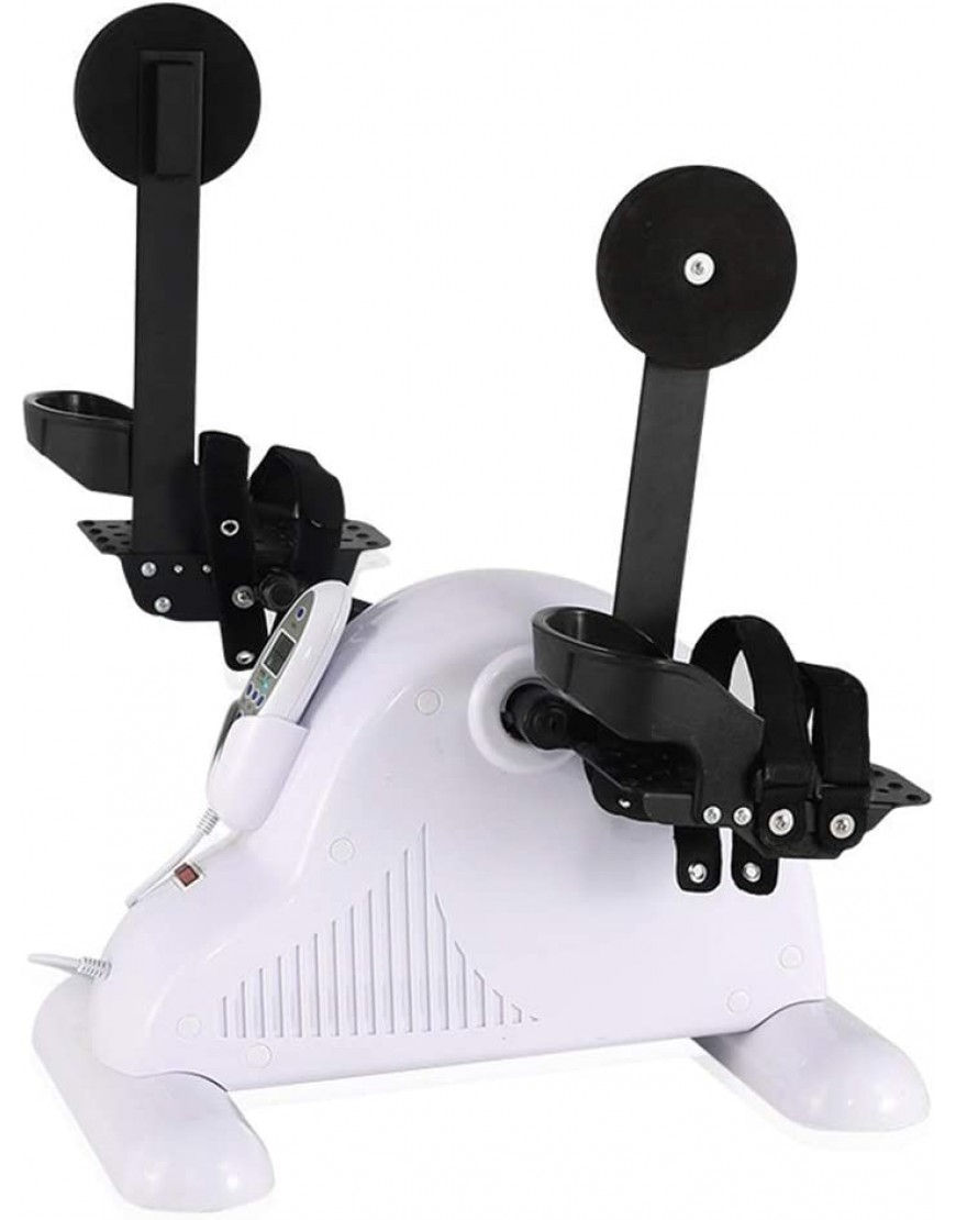 MFLASMF Motorisiertes elektrisches Mini-Heimtrainer-Pedaltrainer Medizinische Fitnessgeräte für Senioren Tragbarer Fitness-Zyklus für die Arm-Bein-Rehabilitation - B09JKM163P